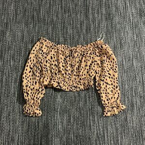 Forever 21 animal print top